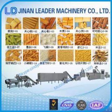 Puffed snack food processing machine extruder making machine factory price