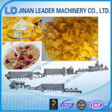 Easy operation corn flakes twin screw extruder production process