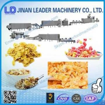 Automatic maize flakes feed double screw extruder making machine