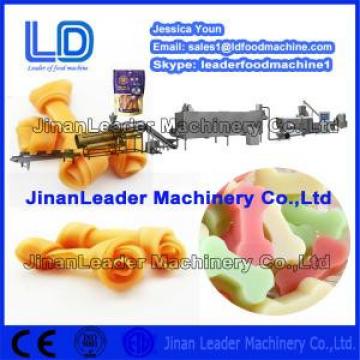 Chewing/jam center pet treats assembly line,dog food processing line