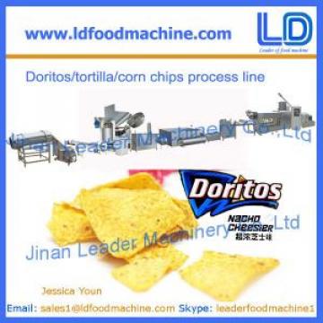 Doritos/tortilla snacks making machine, corn chips processing line
