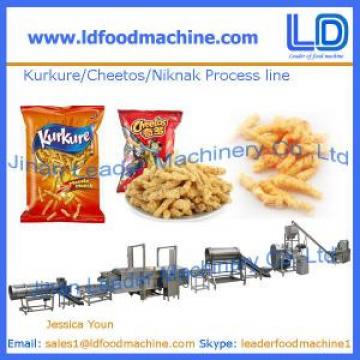 Kurkure /Cheetos /Niknak processing line,snacks food machinery