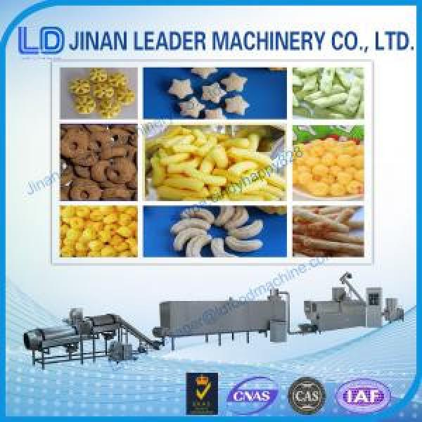 Easy operation puffed snack food twin screw extruder machine #1 image