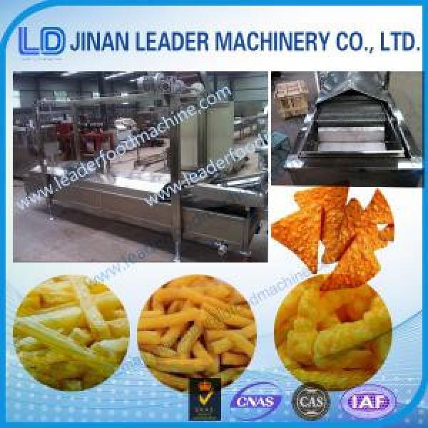 Easy operation deep fryer frying snack food industry machinery #1 image
