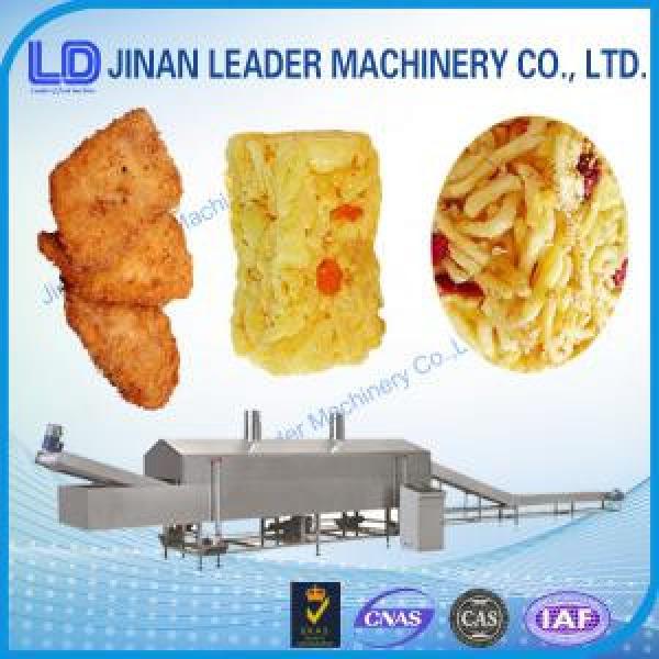 Stainless steel puffed food potato chips gas fryer processing machinery #1 image