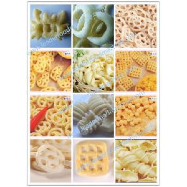 Industrial pellet food extruding and frying processing machines #1 image