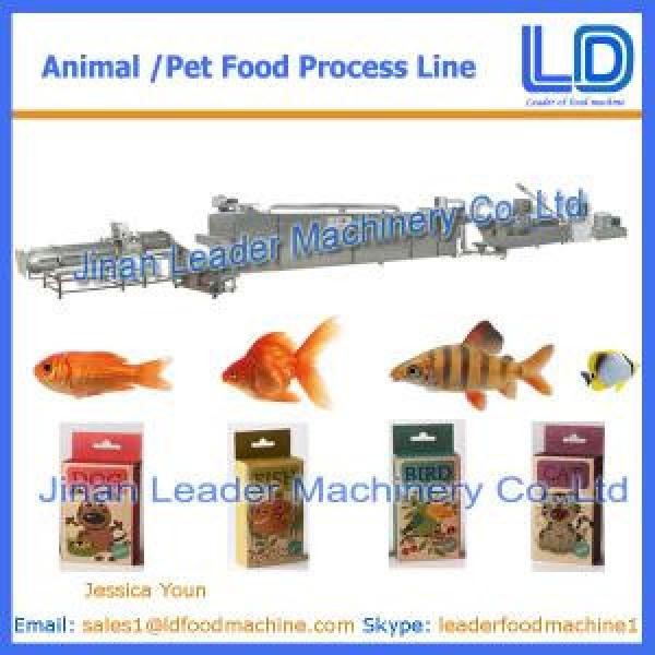 100kg/hr Cat,dog ,fish treats /pet food Processing Equipment #1 image