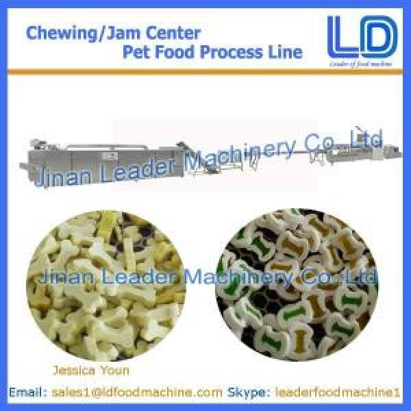 Chewing/jam center pet food process line,dog food processing line #1 image