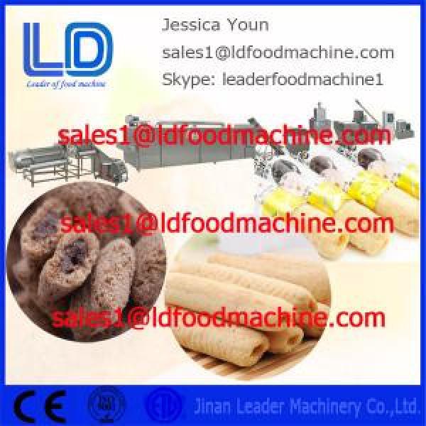 Stainless steel Big capacity Core Filled/Inflating Snacks Food Processing line #1 image