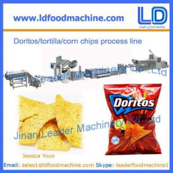 Corn chips processing line,Doritos/tortilla snacks food making machinery in China #1 image