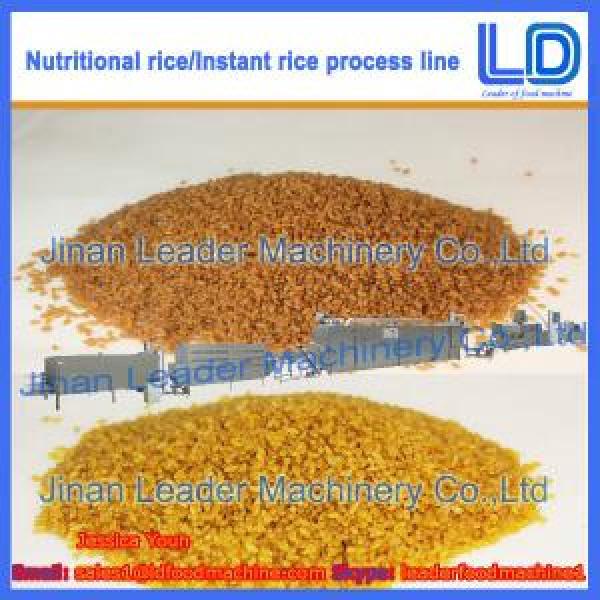 Instant Rice/Nutritional Rice Food Processing line #1 image