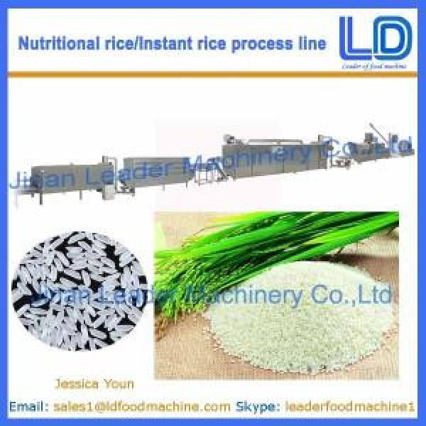 Instant Rice/Nutritional Rice Food Process line/machinery #1 image