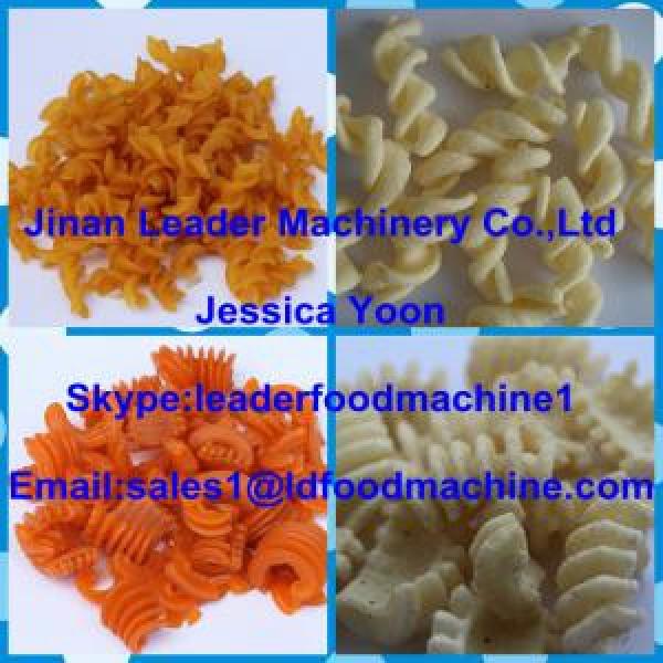 Big capacity Automatic Screw/shell/chips frying food extrusion machine #1 image