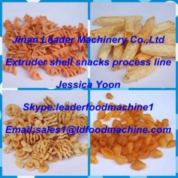 Stainless steel Automatic Screw/shell/chips frying food extrusion machine #1 image