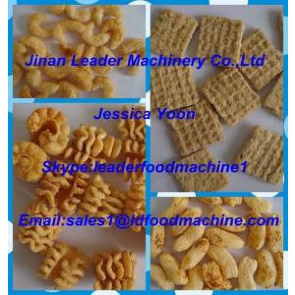 Best quality Automatic Screw/shell/chips frying food extrusion machine #1 image