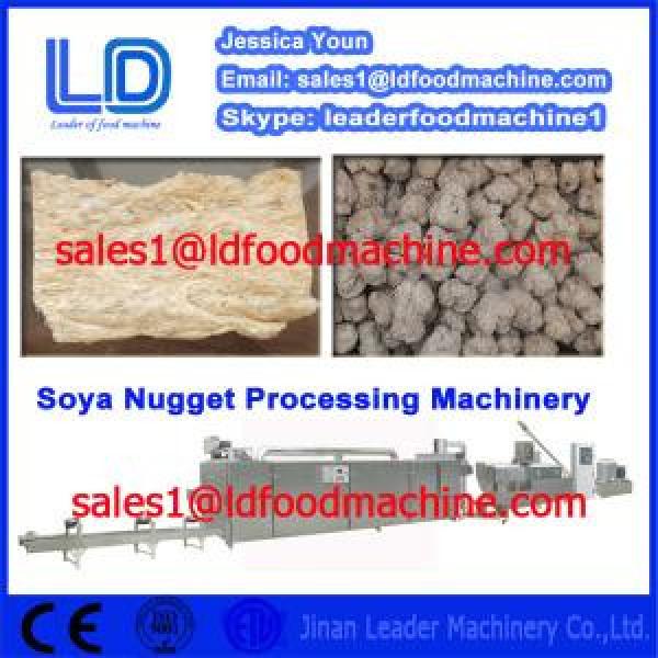 Best Automatic Vegetarian Soya Meat Prcessing Equipment made in China #1 image
