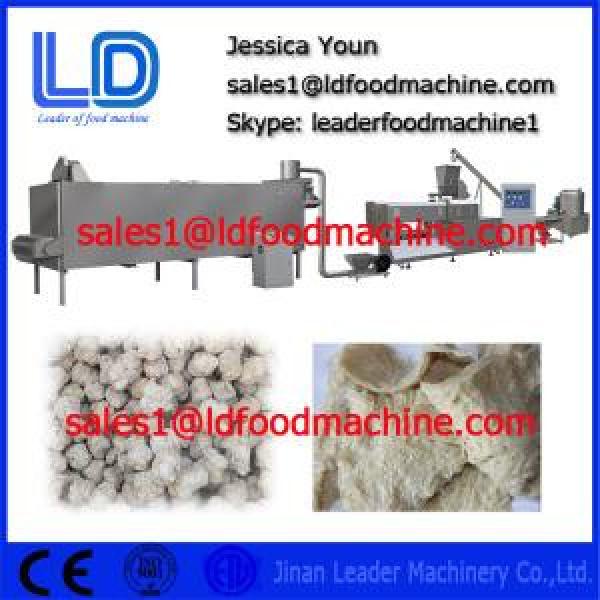Automatic TVP TSP Soya bean protein food processing line #1 image